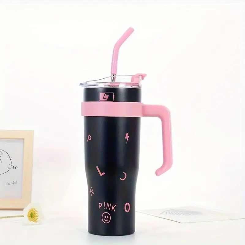 Markam™ 40oz LuxeCarry Tumbler — Blush Noir Edition