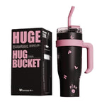 Markam™ 40oz LuxeCarry Tumbler — Blush Noir Edition