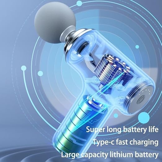 Mini Gun Massager – Deep Tissue Pain Relief (Body, Neck, Shoulders)