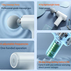 Mini Gun Massager – Deep Tissue Pain Relief (Body, Neck, Shoulders)