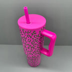 Markam™ 40oz Simple Modern Leopard Tumbler