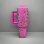 Markam™ 40oz Simple Modern Leopard Tumbler